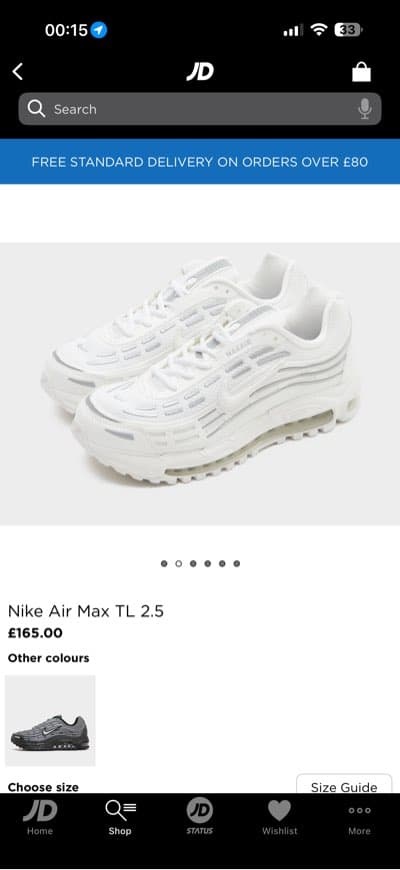 Nikes on ma feet - £55
